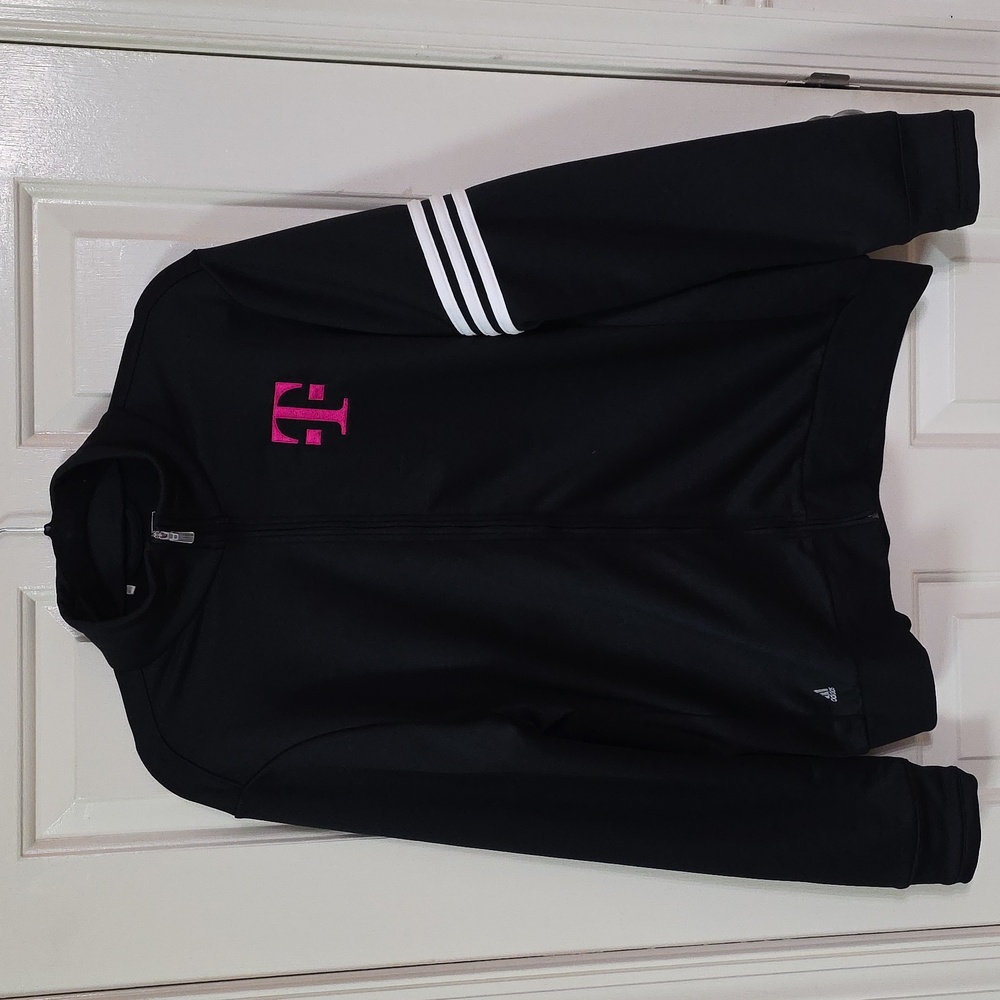 T-Mobile Adidas Track Jacket Womens XL EUC